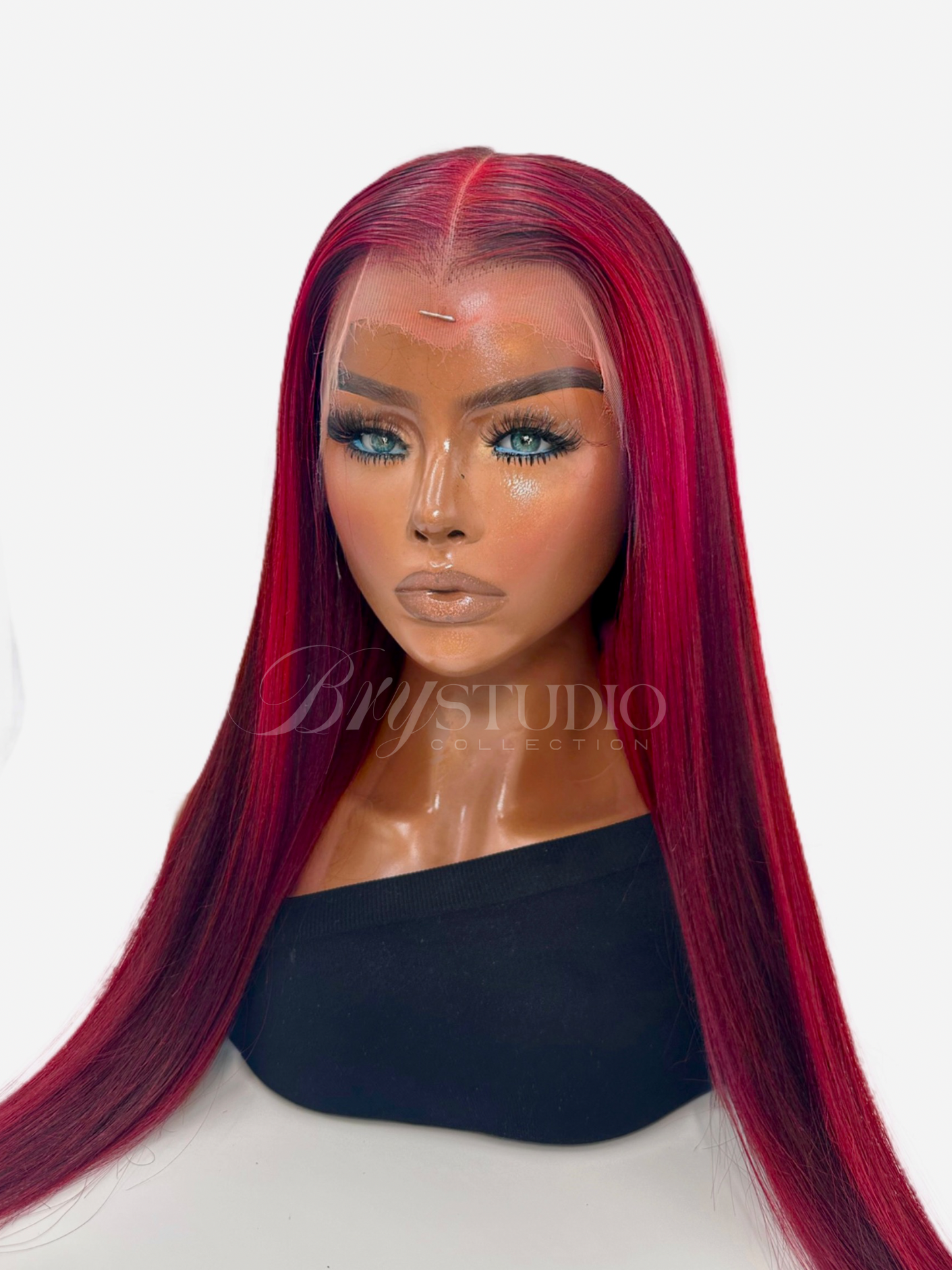HD Frontal wig (ON HAND)RED 28inch 13x6
