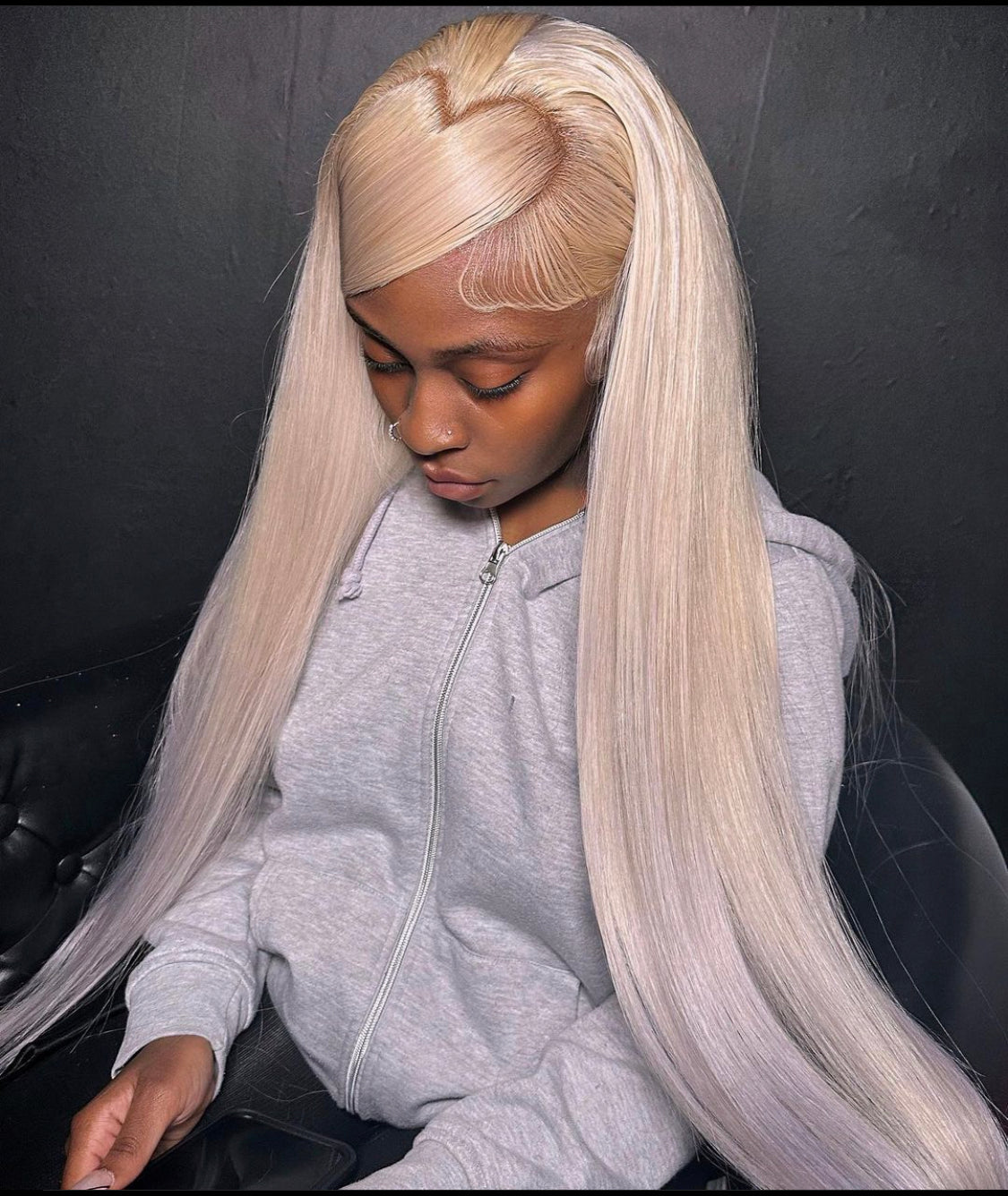 613(BLONDE) FRONTAL WIG HD