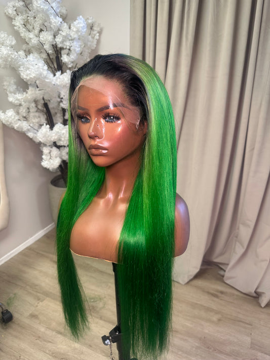 CUSTOM COLOR WIGS (Green, Red ETC.) 13x4 | 13x6 HD FRONTAL BODY WAVE WIG